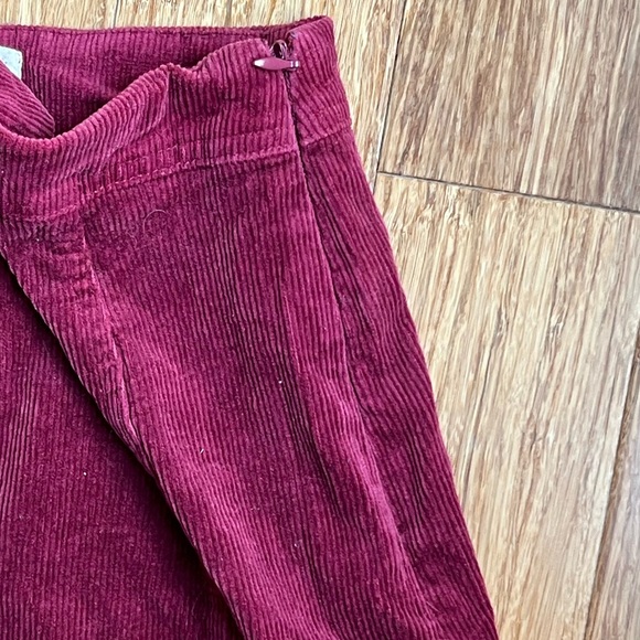 Alter’d State corduroy Denim Zebra Maroon Scalloped Skirt Size XS Bundle - Picture 5 of 11